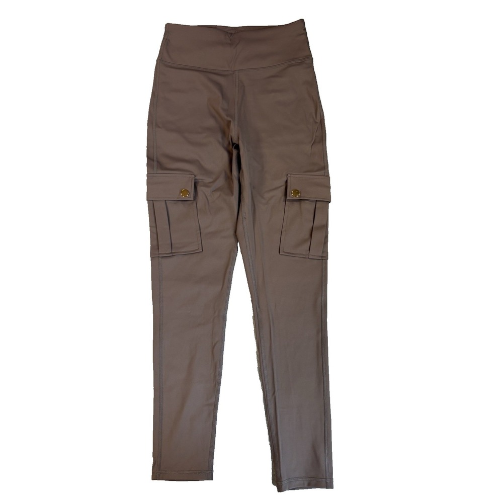 Halara Cargo Leggings S Gray High Waisted Pockets Gorpcore Utility Streetwear